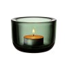 Valkea teal.candleholder 60mm pine green