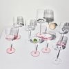 1084107 Essence champagne glass 21cl rose 2pc2