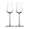 1084107 Essence champagne glass 21cl rose 2pc
