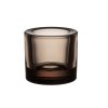 Kivi tealight candleholder 60mm linen 2