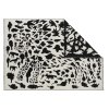 OTC blanket 180x130cm cheetah black white
