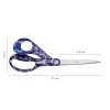 1071490 FXI scissors 21cm Taika blue dimensions