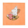 1082646 Moomin paper napkin 33cm orange