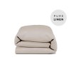 natural linen duvet cover