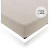 natural linen fitted sheet