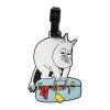 1084182 Moomin luggage tag Moomintroll