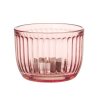 Svícen Raami iittala 9 cm lososový