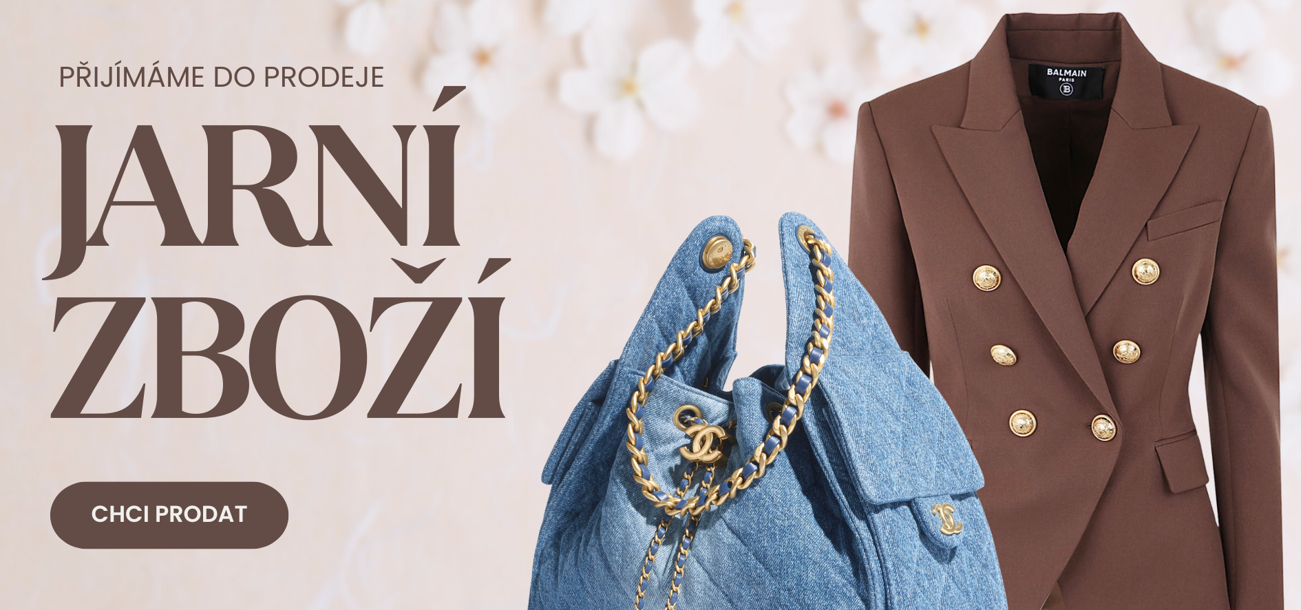 Přijímáme do prodeje jarní zboží