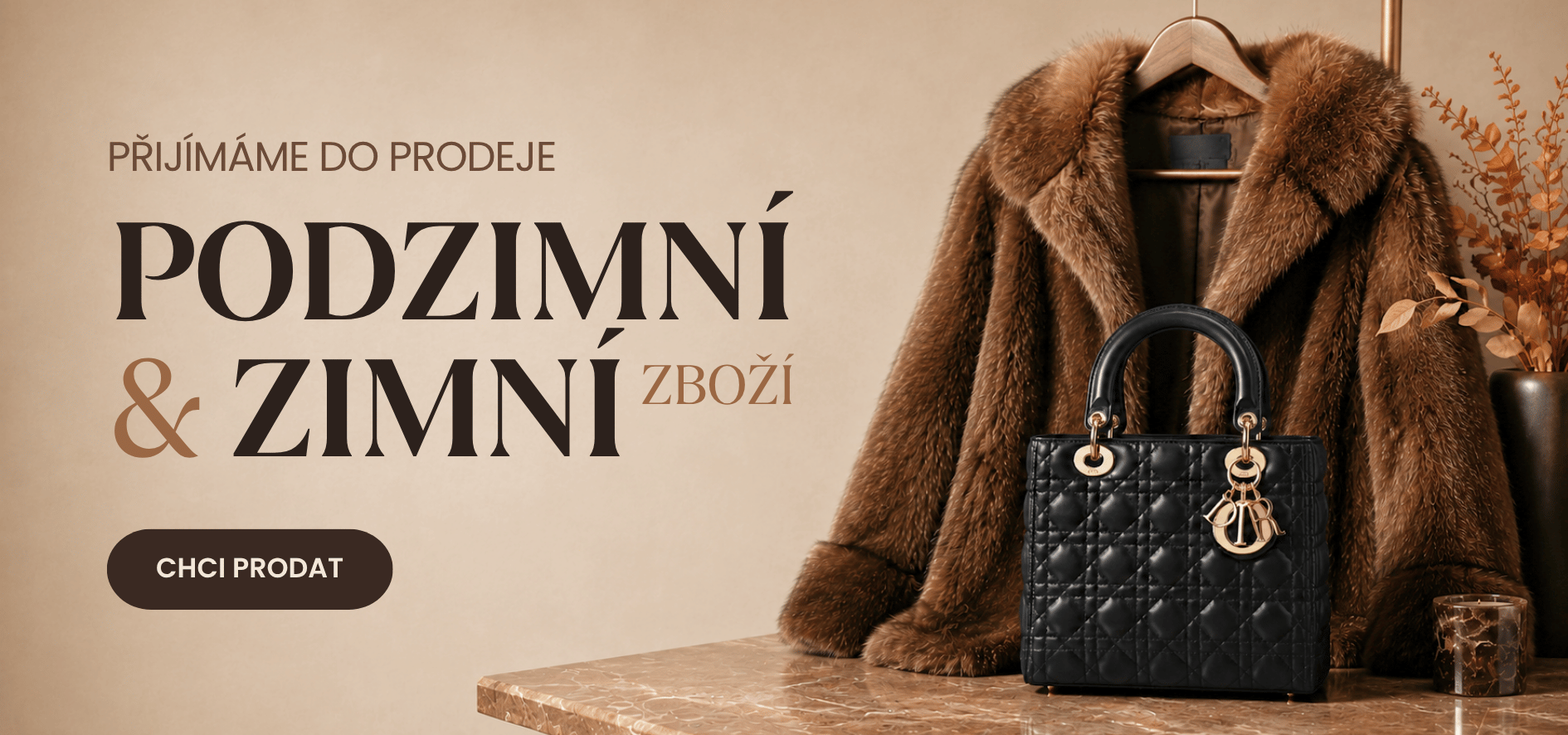 Přijímáme do prodeje podzimní a zimní zboží