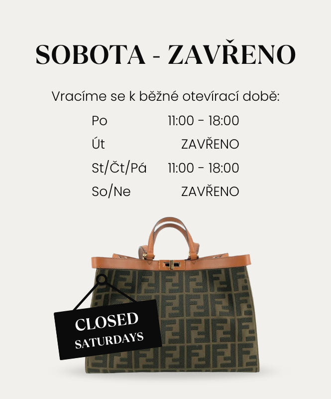 Sobota - zavřeno