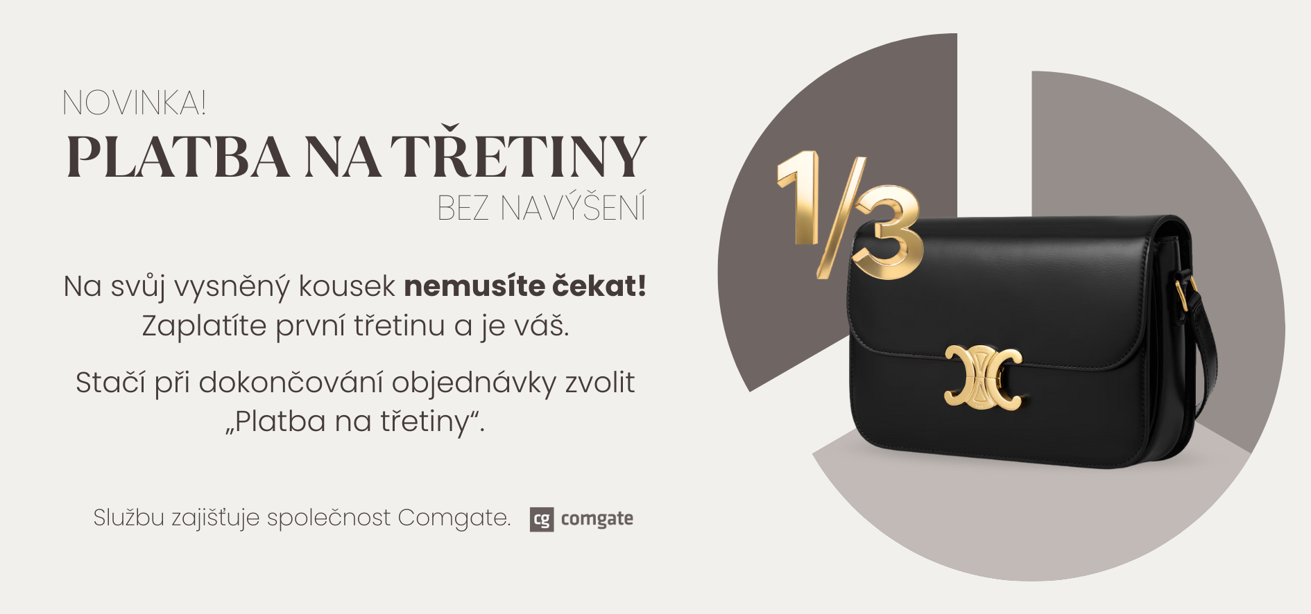 Platba na třetiny