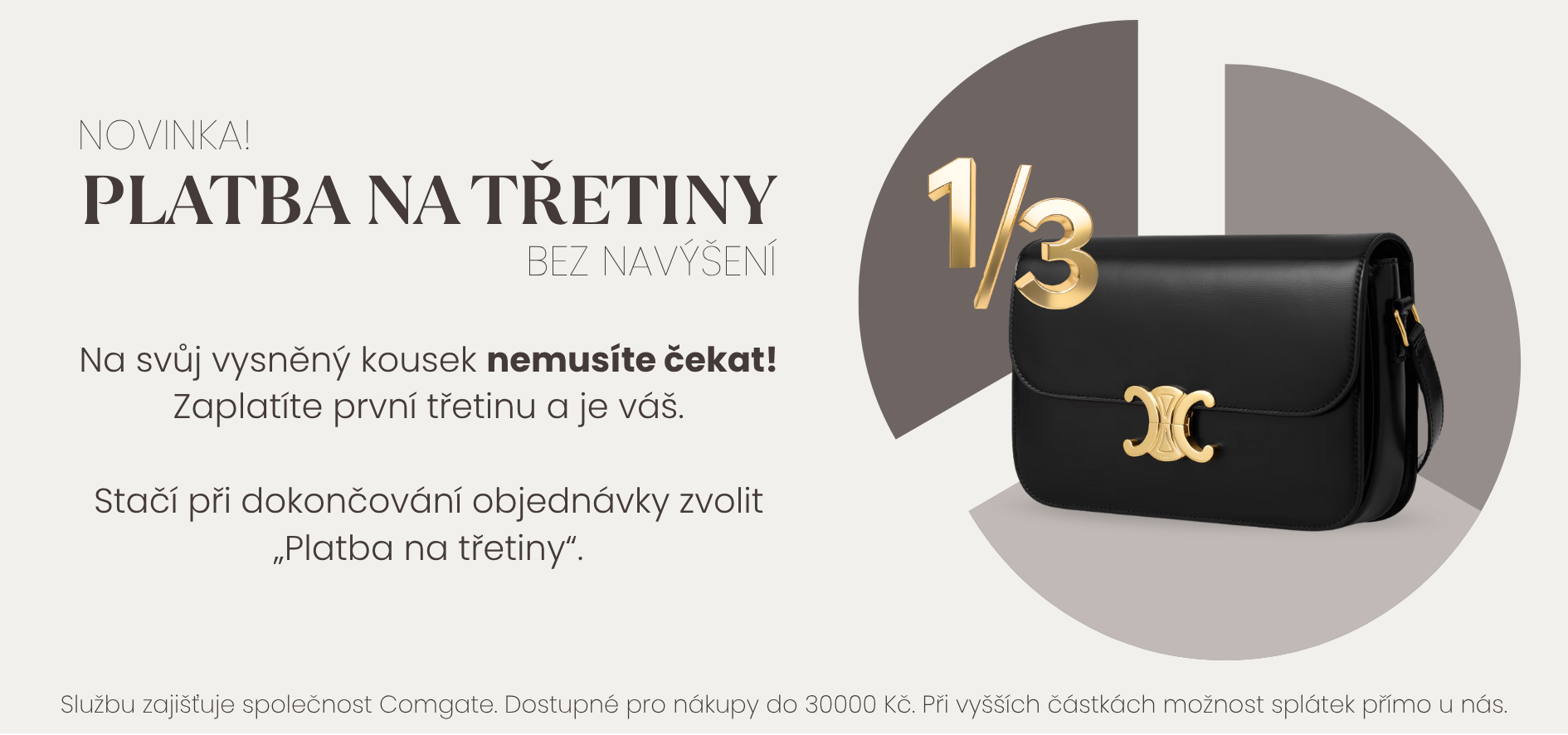Platba na třetiny