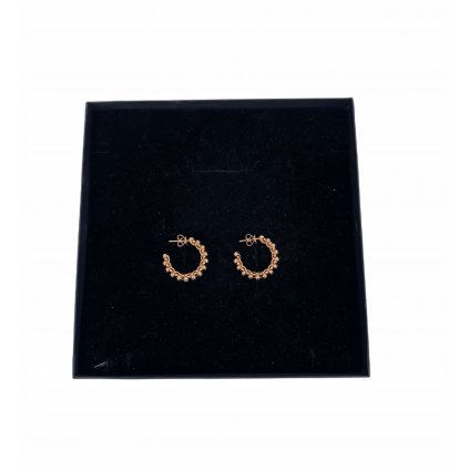 18kt Gold Earrings With Diamonds