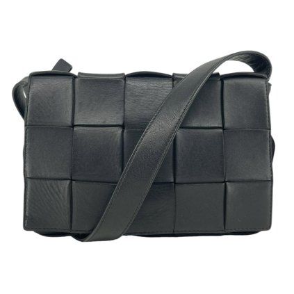 BOTTEGA VENETA Black Cassette Bag