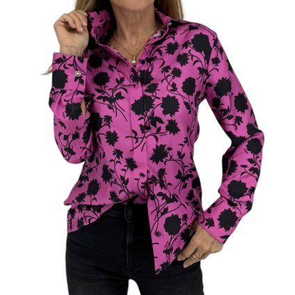 VERSACE Fuchsia Pink Shirt