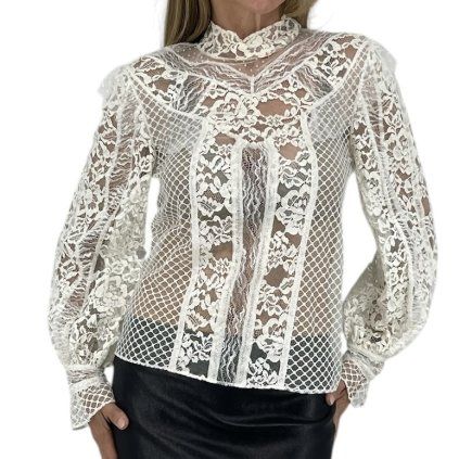 IRO White Lace Top