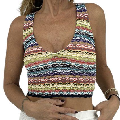 MISSONI Colourful Tank Top