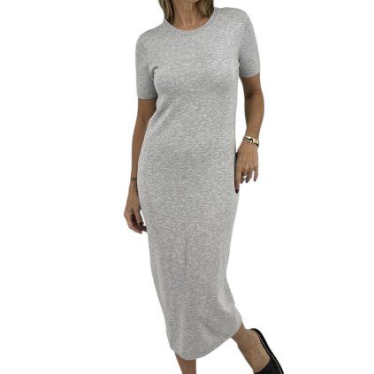 MAX MARA Grey Maxi Dress