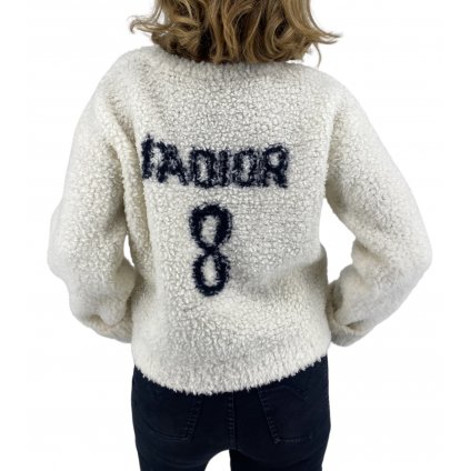 CHRISTIAN DIOR White J'adior 8 Sweater