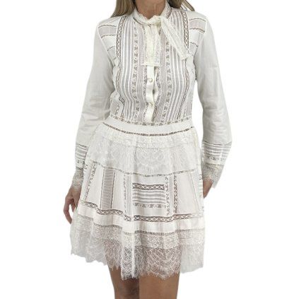 ERMANNO SCERVINO White Mini Dress