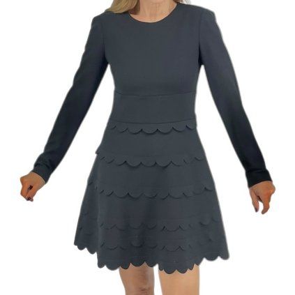 RED VALENTINO Black Dress