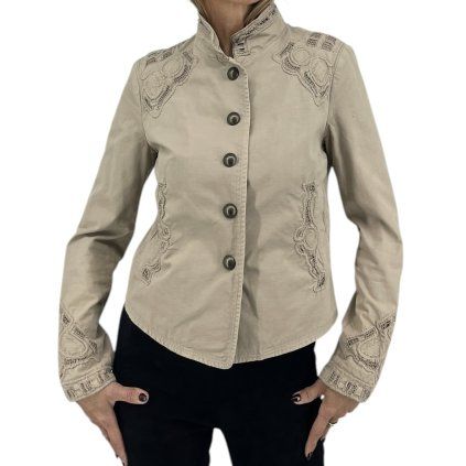 ERMANNO SCERVINO Beige Spring Jacket