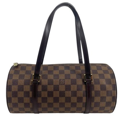 LOUIS VUITTON Papillon 30 Shoulder Damier Canvas Tote bag