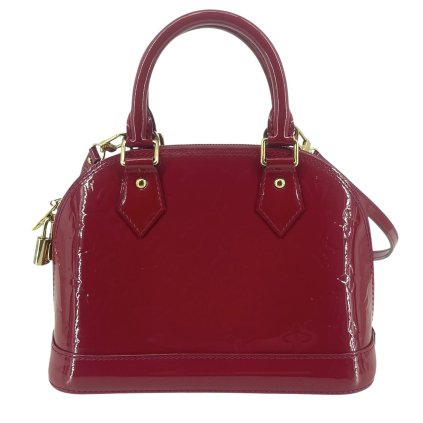 LOUIS VUITTON Alma BB Vernis Bag