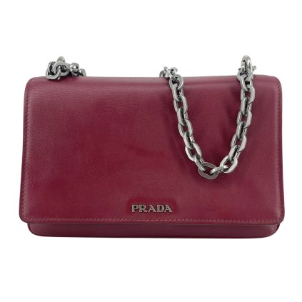PRADA Burgundy Crossbody Bag