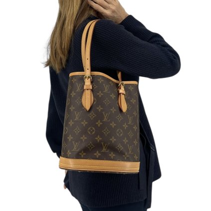 LOUIS VUITTON PM Bucket Monogram Bag