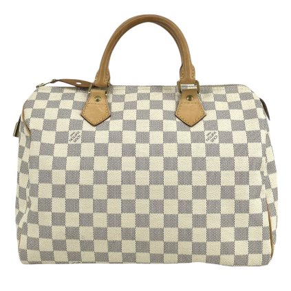 LOUIS VUITTON Speedy 30 Azur Bag