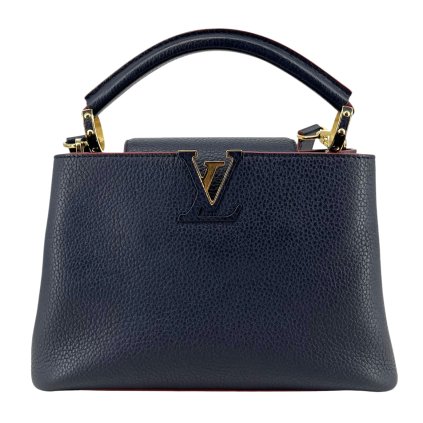 LOUIS VUITTON Capucines Dark Blue Bag