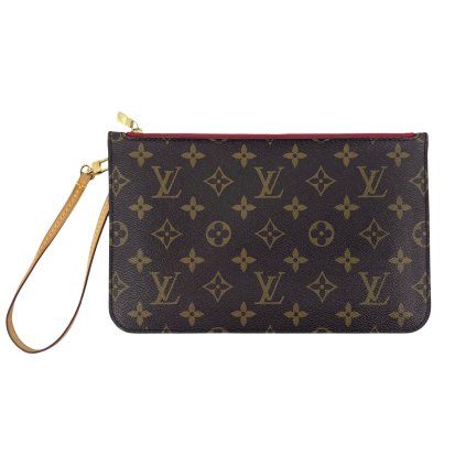 LOUIS VUITTON Monogram Canvas Clutch Pochette