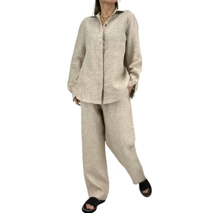 FALCONERI Lino Shirt Set