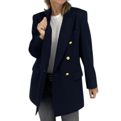 AQUASCUTUM Dark Blue Blazer
