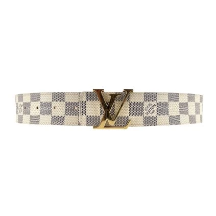 LOUIS VUITTON Damier Azur Belt