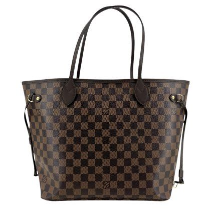 LOUIS VUITTON Neverfull MM Ebene Canvas Bag