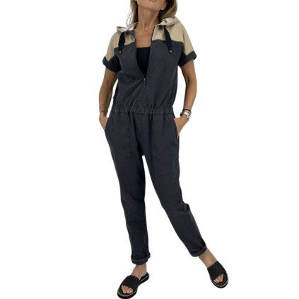 BRUNELLO CUCINELLI Dark Grey Overall