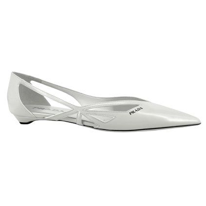 PRADA White Ballerina