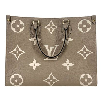 LOUIS VUITTON Onthego Nude Monogram Tote Bag