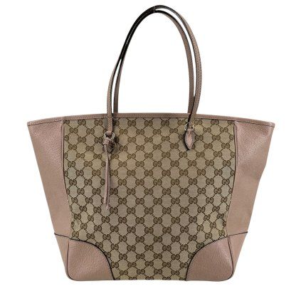 GUCCI Monogram Pink Canvas Bag