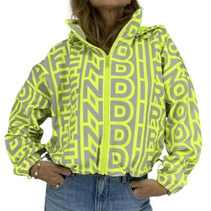 FENDI x MARC JACOBS Yellow Monogram Jacket