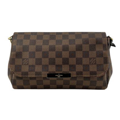 LOUIS VUITTON Favorite Ebene Canvas Bag