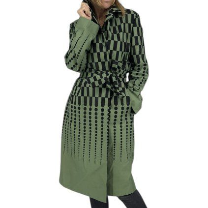 DRIES VAN NOTEN Green Coat