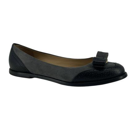 SALVATORE FERRAGAMO Grey Loafers