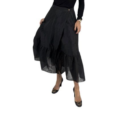 SANDRO Black Skirt