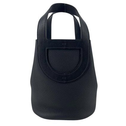 HERMÉS In The Loop Black Tote Bag
