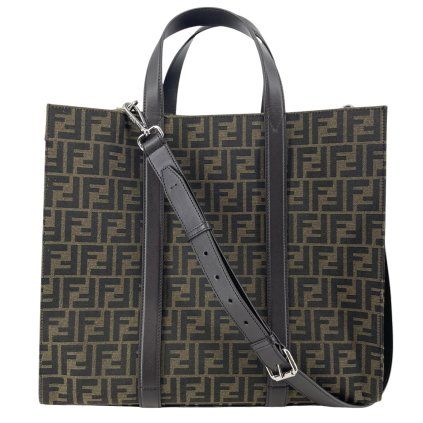 FENDI Monogram Shopper Bag