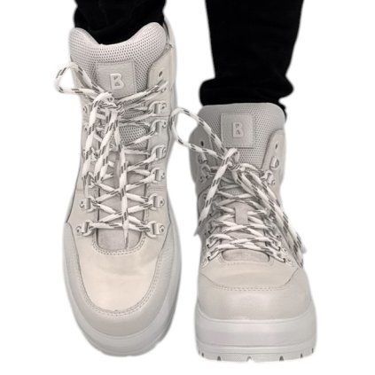 BOGNER White Ankle Sneakers