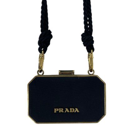 PRADA Black Mini Mirror Bag
